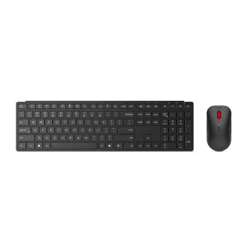 Lenovo 4X31S04814 belaidis klaviatūros ir pelės rinkinys Office RF Wireless + Bluetooth vokiškas išdėstymas juoda