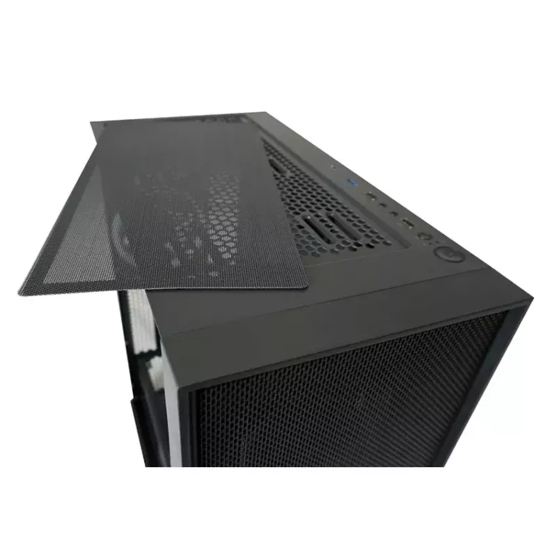 Korpusas LC-Power Black_Wanderer_X Midi Tower juodas