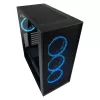 Korpusas LC-Power Black_Wanderer_X Midi Tower juodas
