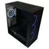 Korpusas LC-Power Black_Wanderer_X Midi Tower juodas