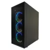 Korpusas LC-Power Black_Wanderer_X Midi Tower juodas