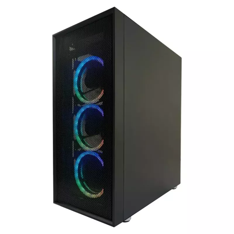 Korpusas LC-Power Black_Wanderer_X Midi Tower juodas