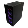 Korpusas LC-Power Black_Wanderer_X Midi Tower juodas