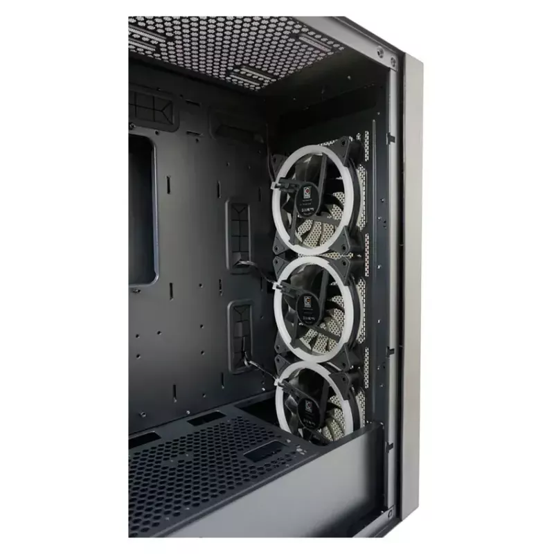 Korpusas LC-Power Black_Wanderer_X Midi Tower juodas