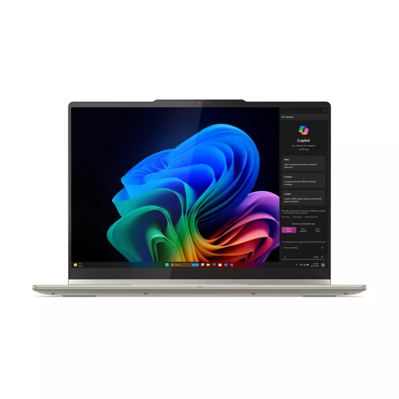 Lenovo Yoga 7 2-in-1 14ILL10 Copilot+ PC nešiojamas kompiuteris Intel Core Ultra 5 226V 35,6 cm (14 colių) jutiklinis ekranas WUXGA 16 GB LPDDR5x-SDRAM 1 TB SSD Wi-Fi 7 Windows 11 Home Pilka