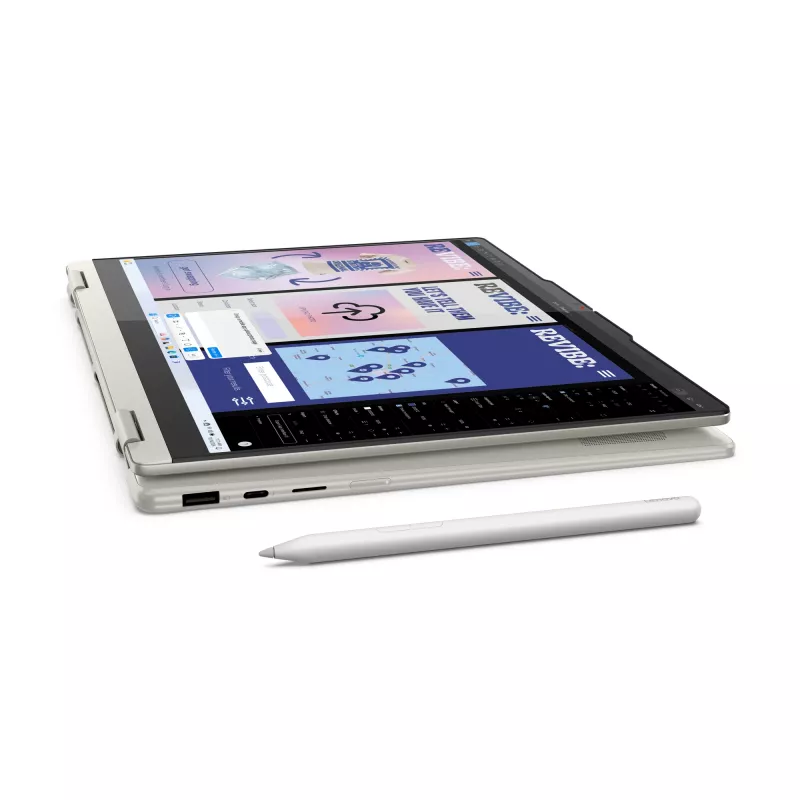 Lenovo Yoga 7 2-in-1 14ILL10 Copilot+ PC nešiojamas kompiuteris Intel Core Ultra 5 226V 35,6 cm (14 colių) jutiklinis ekranas WUXGA 16 GB LPDDR5x-SDRAM 1 TB SSD Wi-Fi 7 Windows 11 Home Pilka