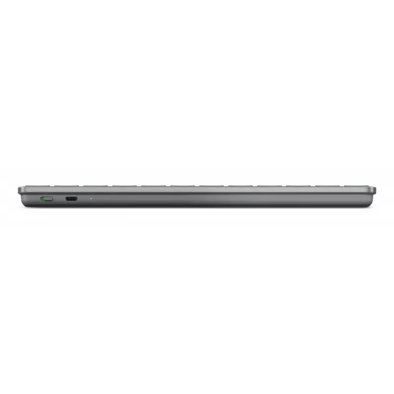 Belaidė kelių įrenginių klaviatūra Lenovo – USB Type-C, Luna pilka, 255,8×105,9×14,6 mm, 5V 200 mAh