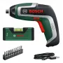 Belaidis atsuktuvas Bosch IXO 7 su 32 dalių antgalių rinkiniu, įkraunamas rankinis atsuktuvas