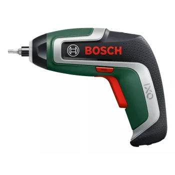 Belaidis atsuktuvas Bosch IXO 7 su 32 dalių antgalių rinkiniu, įkraunamas rankinis atsuktuvas