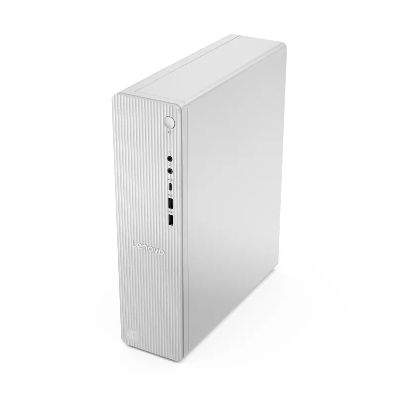 Stalinis kompiuteris Lenovo IdeaCentre Tower 08AKP10, AMD Ryzen™ 5 220, 16 GB DDR5, 1 TB SSD, Windows 11 Home, SFF, pilka