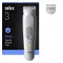 Braun Series 3 kūno groomeris / skutuvas, šviesiai pilka