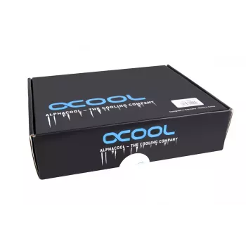 Vandens blokas Alphacool 12993 Acetal Varis Nikelis Juodas 52mm 56mm 22.5mm