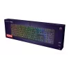 Mechaninė žaidimų klaviatūra TRUST GXT 866 TORIX USB Full-size 104 klavišų QWERTY Juoda RGB