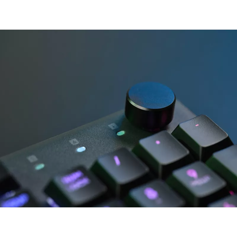 Mechaninė žaidimų klaviatūra TRUST GXT 866 TORIX USB Full-size 104 klavišų QWERTY Juoda RGB