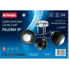 Pakabinamas šviestuvas ActiveJet AJE-PALOMA 3P E27, 3×40W, montuojamas prie lubų, sidabrinis, IP20, 440×250 mm