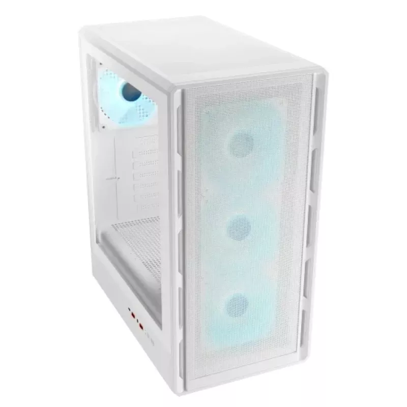 COUGAR Airface Pure PRO kompiuterio korpusas, Midi Tower, ARGB, Baltas