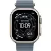 Išmanusis laikrodis Apple Watch Ultra 3 GPS + Cellular 49mm Natūralus titano korpusas su Anchor Blue Ocean juosta