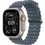 Išmanusis laikrodis Apple Watch Ultra 3 GPS + Cellular 49mm Natūralus titano korpusas su Anchor Blue Ocean juosta