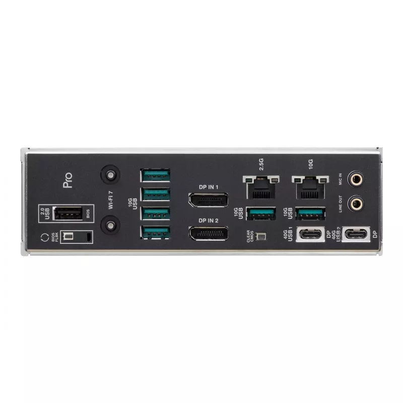 ASUS PRO WS TRX50-SAGE WIFI A pagrindinė plokštė — AMD TRX50, Socket sTR5, CEB, DDR5, Wi‑Fi 7