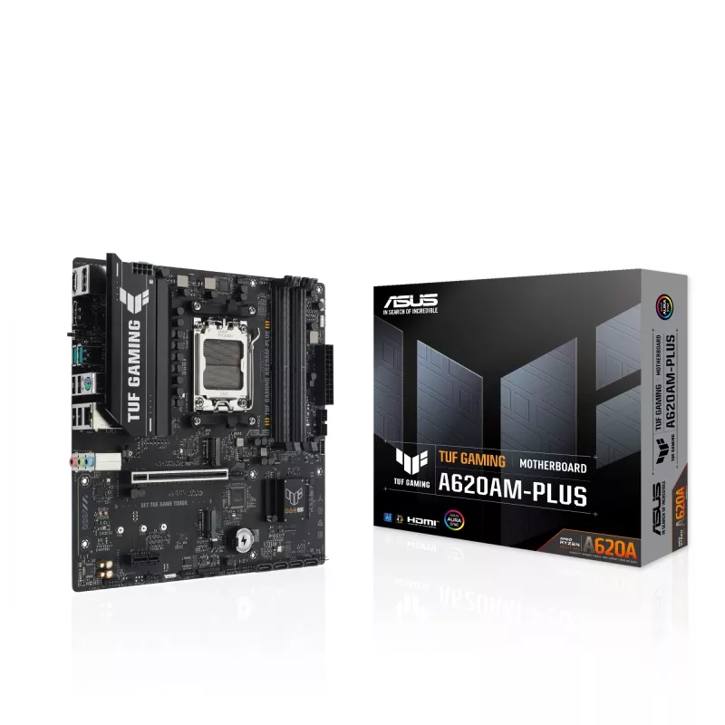 ASUS TUF GAMING A620AM-PLUS pagrindinė plokštė AMD A620A lizdas AM5 micro ATX
