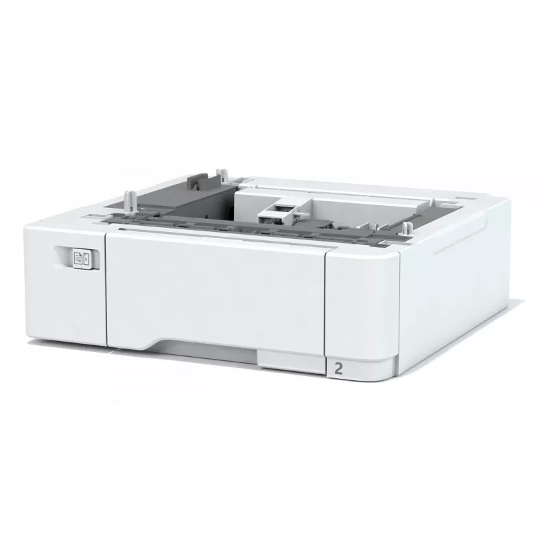 Xerox 550 lapų + 100 lapų dvigubas popieriaus dėklas, pilka, šviesiai pilka, plienas, 1 vnt.