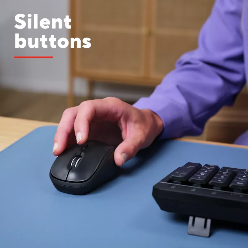 Trust Yvi+ pelė Universal Ambidextrous RF Wireless + Bluetooth Optinė 1600 DPI
