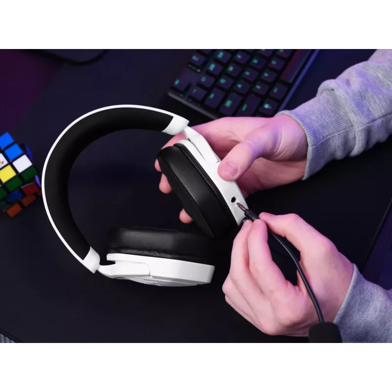 Trust GXT492W Carus ausinės laidinės žaidimams baltos