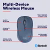 Trust Yvi+ pelė Universal Ambidextrous RF Wireless + Bluetooth Optinė 1600 DPI