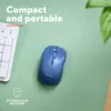 Trust Yvi+ pelė Universal Ambidextrous RF Wireless + Bluetooth Optinė 1600 DPI