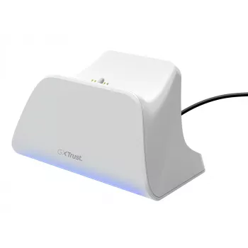 Įkrovimo stotelė TRUST GXT255W, balta, skirta PS5 DualSense pultams
