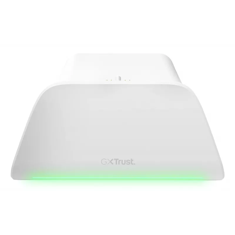 Įkrovimo stotelė TRUST GXT255W, balta, skirta PS5 DualSense pultams