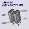 Trust Calyx USB-A į USB-C adapteris (2 vnt.) pilka