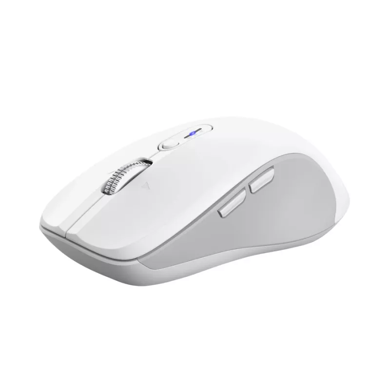Belaidė ambidekstrinė pelė TRUST 25674 – Bluetooth, 3200 DPI, 9 mygtukų, balta