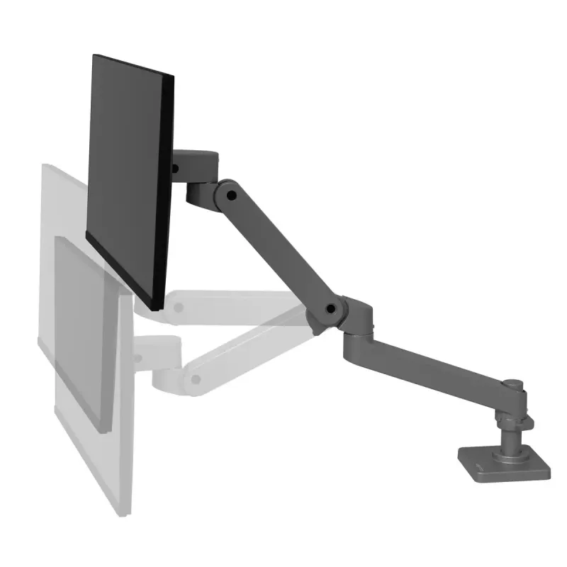 Monitoriaus laikiklis Ergotron LX Series 45-682-293 spaustuvas tamsiai pilkas 34 coliai 10 kg