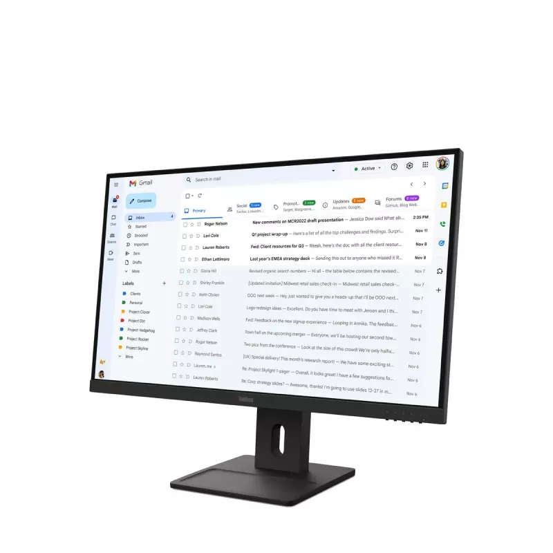 Monitorius Lenovo ThinkVision E27-40 27 colių Full HD 1920 x 1080 6 ms