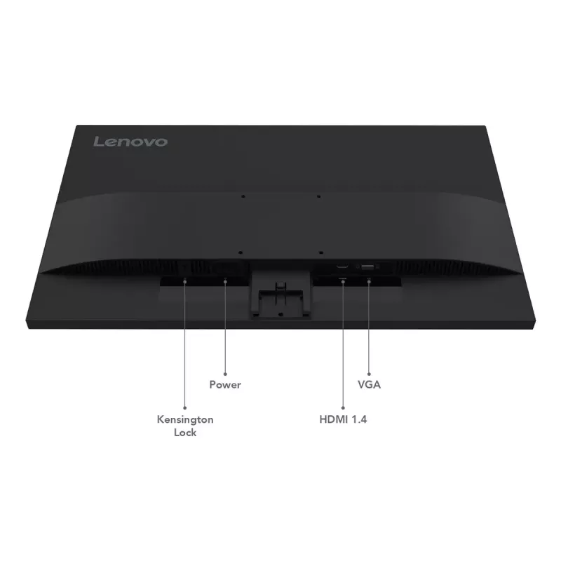 27 colių monitorius Lenovo ThinkVision S27-4e, Full HD, IPS, 6 ms, 300 cd/m², VESA, juodas