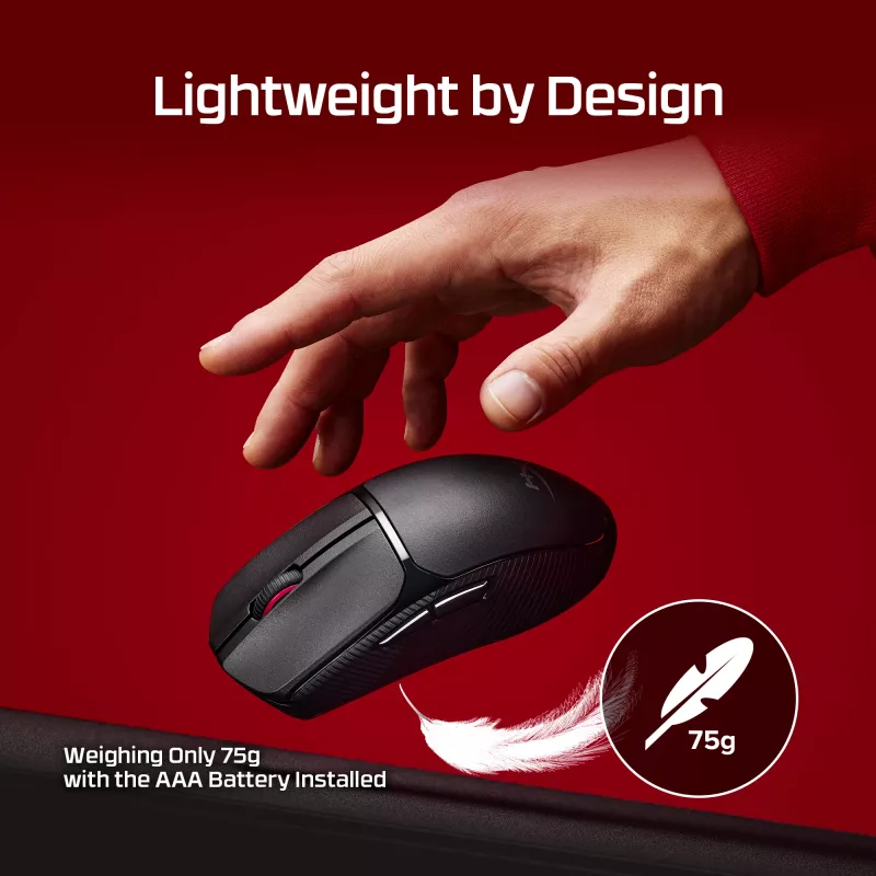 Pelė HyperX Pulsefire Fuse Wireless RF Wireless + Bluetooth