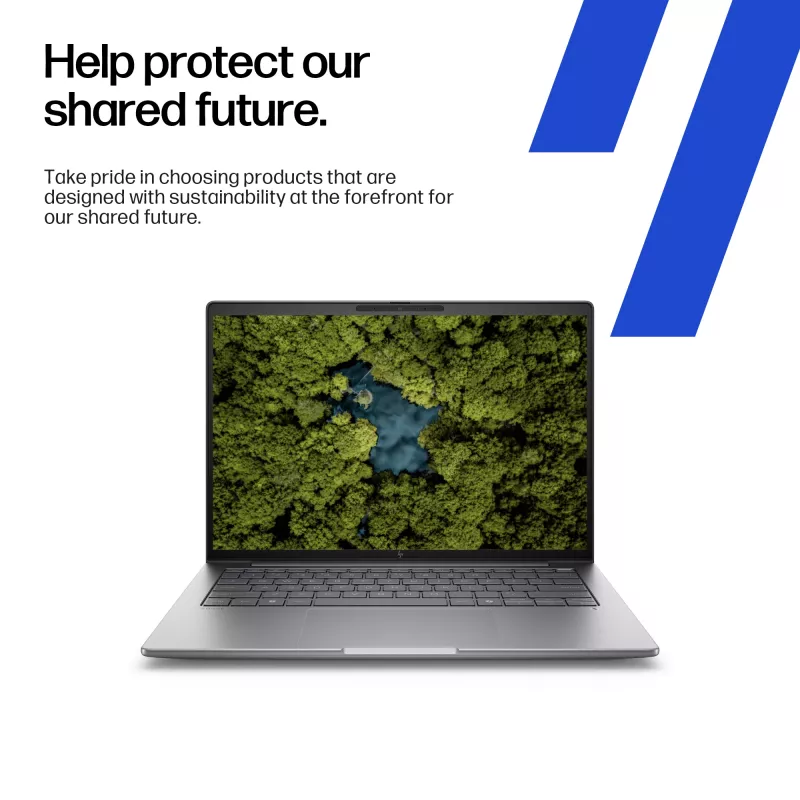 HP ZBook 8 G1ak Copilot+ PC AMD Ryzen AI 7 PRO 35,6 cm (14 col.) WUXGA 32 GB DDR5-SDRAM Wi-Fi 7 (802.11be) Windows 11 Pro AI darbo stotis, AI PC