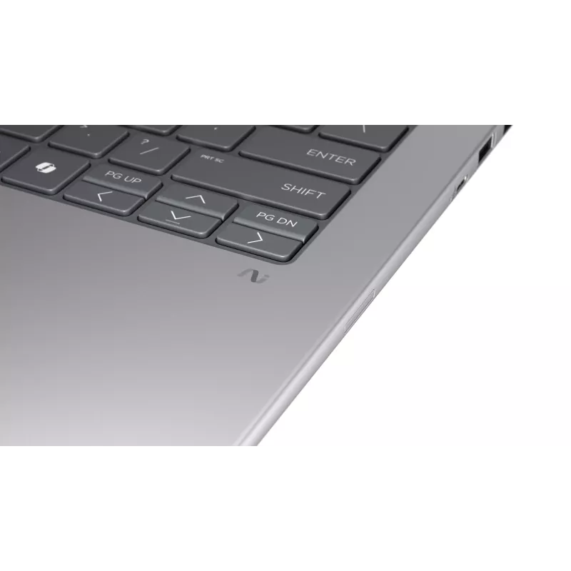 Mobili darbo stotis HP ZBook 8 G1i — 14 colių WUXGA, Intel Core Ultra 7 255H, 16 GB DDR5, 1 TB SSD, NVIDIA RTX 500 Ada, Windows 11 Pro, sidabrinė