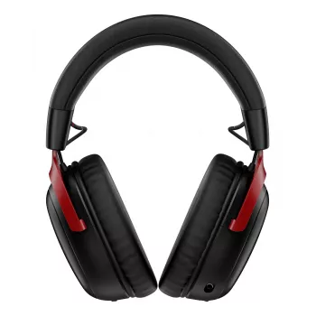 HyperX Cloud III S Wireless – Belaidės žaidimų ausinės (Juoda-Raudona), Raudona, Kinija, Apgaubiančios, Uždaros, 115 mm, 210 mm