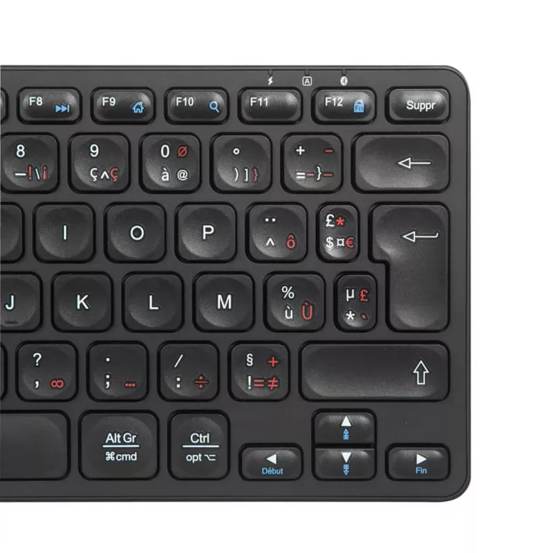 Belaidė Bluetooth klaviatūra Targus AKB862FR – prancūziškas AZERTY išdėstymas, juoda