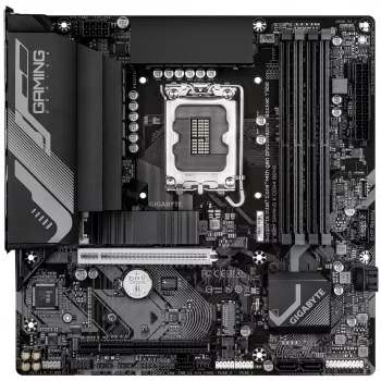 Motininė plokštė GIGABYTE B760M GAMING X DDR4 GEN5, Micro ATX, LGA1700, B760, 4x DIMM iki 128GB, 2x PCIe 4.0 M.2, 2.5GbE
