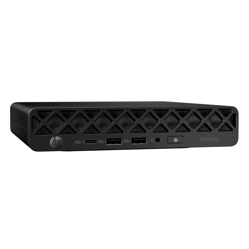 Mini kompiuteris HP ProDesk 4 G1i AI – Intel Core Ultra 7 265T, 16 GB DDR5, 1 TB NVMe SSD, Windows 11 Pro, Jack Black