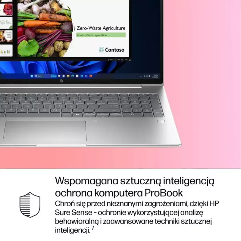 Nešiojamas kompiuteris HP ProBook 4 G1i, 16 colių, 16GB RAM, 512GB SSD, Windows 11 Pro, QWERTY US