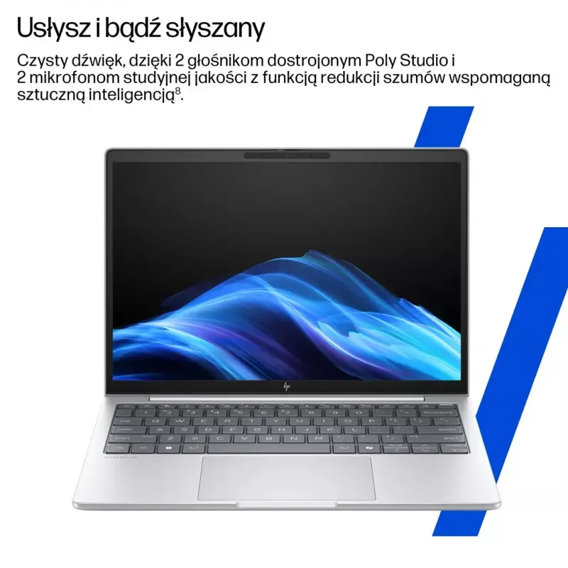 Nešiojamas kompiuteris HP EliteBook G8 Ultra 7 255U 16 colių WUXGA IPS 400 nitų 32GB DDR5 5600 1TB SSD Arc Kamera IR 5MP 62Wh W11Pro Glacier Silver