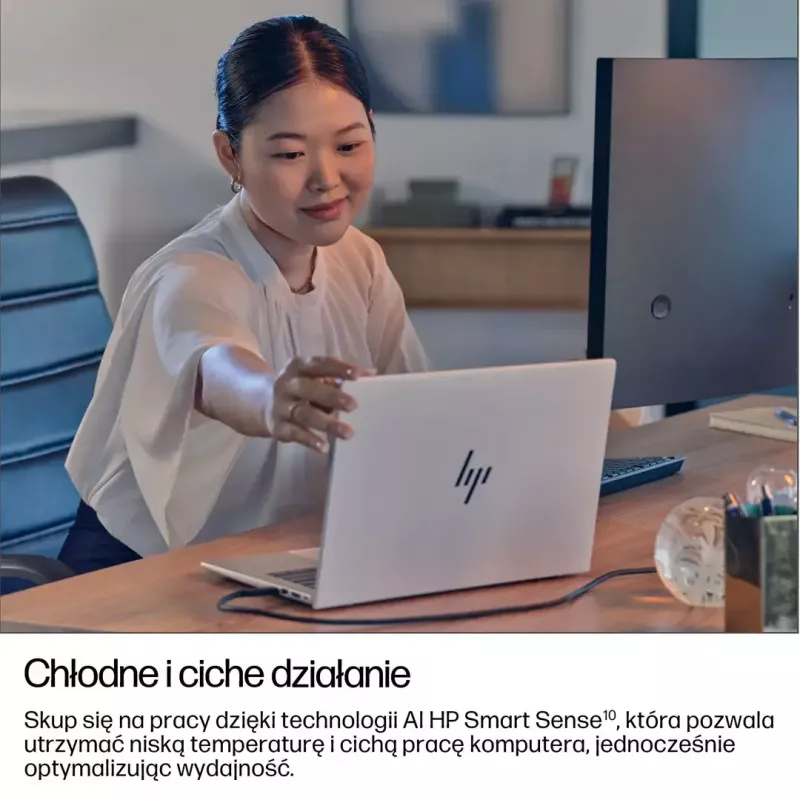 Nešiojamas kompiuteris HP EliteBook G8 Ultra 7 255U 16 colių WUXGA IPS 400 nitų 32GB DDR5 5600 1TB SSD Arc Kamera IR 5MP 62Wh W11Pro Glacier Silver