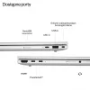 Nešiojamas kompiuteris HP EliteBook G8 Ultra 7 255U 16 colių WUXGA IPS 400 nitų 32GB DDR5 5600 1TB SSD Arc Kamera IR 5MP 62Wh W11Pro Glacier Silver