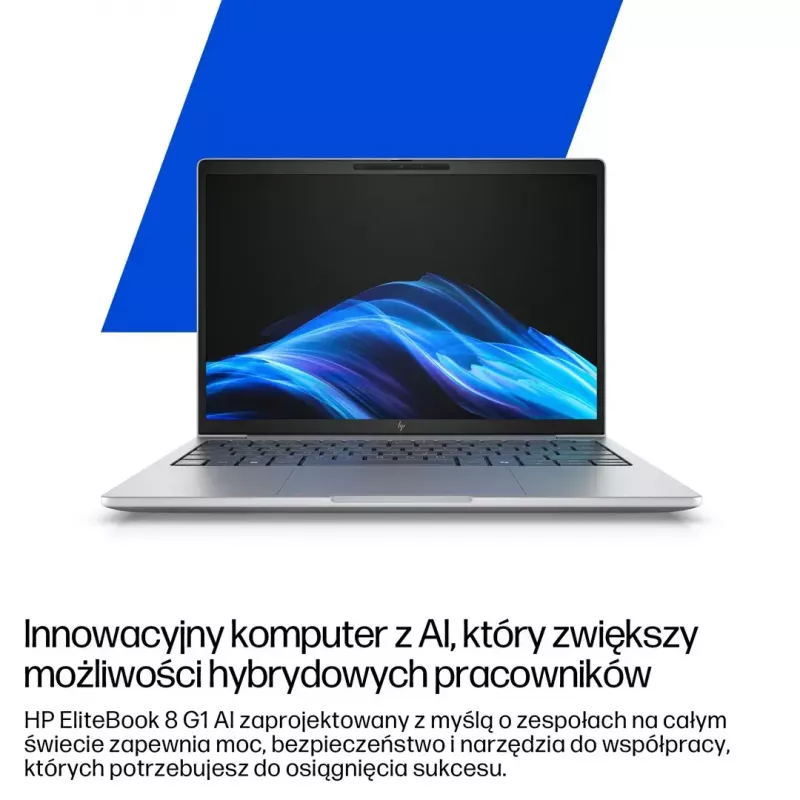 Nešiojamas kompiuteris HP EliteBook G8 Ultra 7 255U 16 colių WUXGA IPS 400 nitų 32GB DDR5 5600 1TB SSD Arc Kamera IR 5MP 62Wh W11Pro Glacier Silver