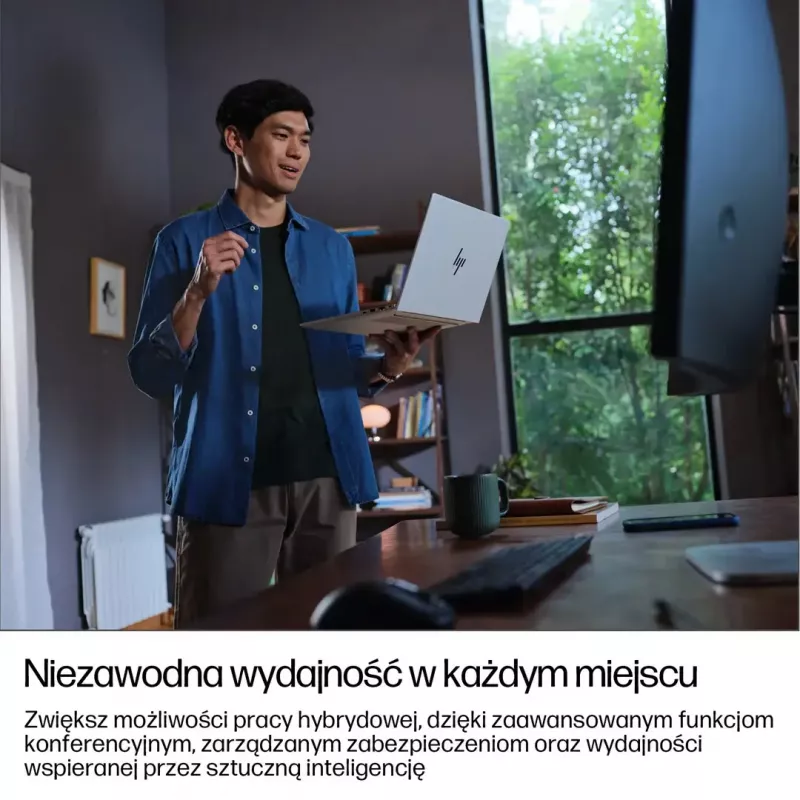 Nešiojamas kompiuteris HP EliteBook G8 Ultra 7 255U 16 colių WUXGA IPS 400 nitų 32GB DDR5 5600 1TB SSD Arc Kamera IR 5MP 62Wh W11Pro Glacier Silver