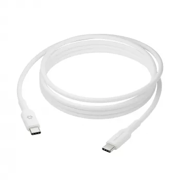 USB-C į USB-C laidas d bramante Bulk 2 m, baltas